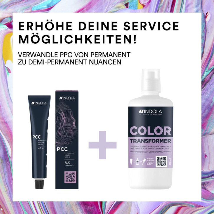 Indola PCC Permanent Color Cream 3.8 Dunkelbraun Schoko 60ml